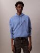 Kapuzensweater CALVIN KLEIN Badge-Hoodie Dull Nile Blue