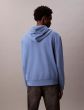 Kapuzensweater CALVIN KLEIN Badge-Hoodie Dull Nile Blue