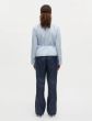 Bluse MADS NØRGAARD Pam Pinstripe Provence