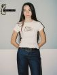 T-Shirt NUDIE JEANS Eve Thats Weird Offwhite