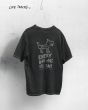 T-Shirt NUDIE JEANS Koffe Scratched Tracks Antracite