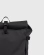 Rucksack SANDQVIST Stream Slim Rolltop L Black