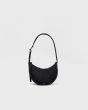 Moon Bag SANDQVIST Curve Half Moon Bag Mini Black