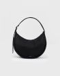 Moon Bag SANDQVIST Curve Half Moon Bag Black