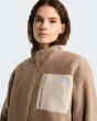 Wendbare Fleecejacke THE NORTH FACE Yumiori Timeless Taupe-Garnet