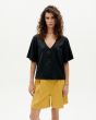 Bluse THINKING MU Libelula Black