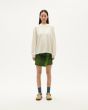 Langarmshirt THINKING MU Freire Snow White Hemp
