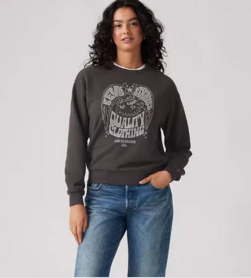 Sweater LEVI`S® Eagle Pirate Black 