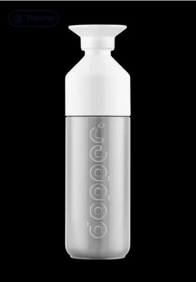 Trinkflasche DOPPER Insulated 580 ml Silver