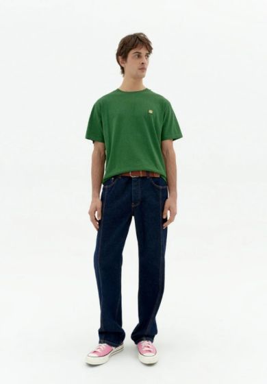 T-Shirt THINKING MU Sol Contrast Green