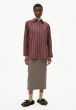 Bluse ARMEDANGELS Haliaa Striped Dark Berry