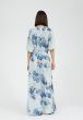 Kleid ARMEDANGELS Tyraa Watercolors Foggy Blue