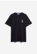T-Shirt ARMEDANGELS Aadoni Leaaf Black