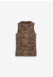 Top ARMEDANGELS Zebra Print Sandstone