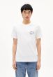 T-Shirt ARMEDANGELS Jaames Smiley White