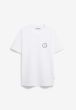T-Shirt ARMEDANGELS Jaames Smiley White