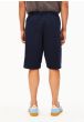Baumwoll-Leinen Shorts ARMEDANGELS Tinted Navy