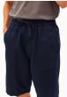 Baumwoll-Leinen Shorts ARMEDANGELS Tinted Navy
