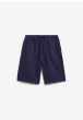 Baumwoll-Leinen Shorts ARMEDANGELS Tinted Navy