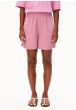 Leinenmix - Shorts ARMEDANGELS Washed Berry