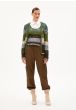 Strickjacke ARMEDANGELS Auroraa Gravel Ivy Green