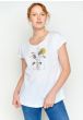 T-Shirt GREENBOMB Plants Box Cool White