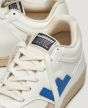 Sneaker FLAMINGOS LIFE Retro 90s Offwhite Blue Monocolor