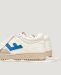 Sneaker FLAMINGOS LIFE Retro 90s Offwhite Blue Monocolor