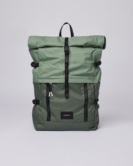 Rucksack SANDQVIST Bernt Lightweight Dusty Green/Night Green