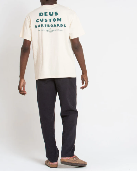 T-Shirt DEUS Layback Tee Dirty Wwite