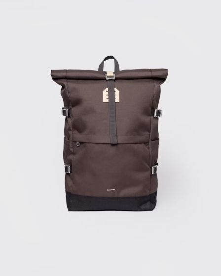 Rucksack SANDQVIST Icon Rolltop Backpack L Brown Natural