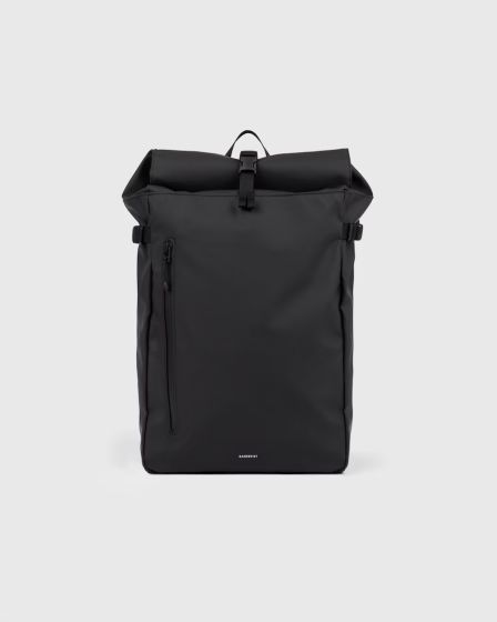 Rucksack SANDQVIST Stream Slim Rolltop L Black