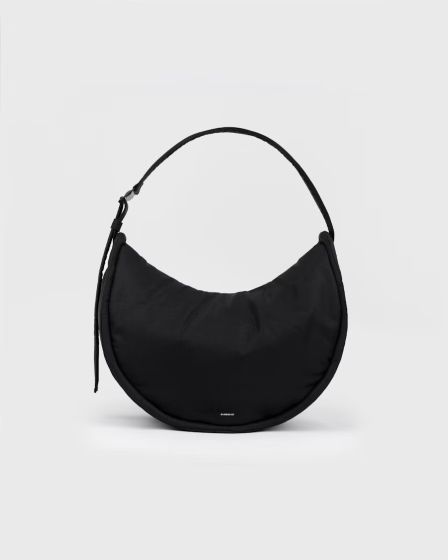 Moon Bag SANDQVIST Curve Half Moon Bag Black