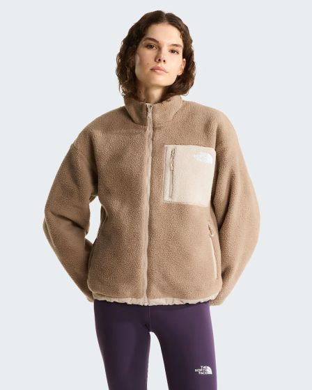 Wendbare Fleecejacke THE NORTH FACE Yumiori Timeless Taupe-Garnet