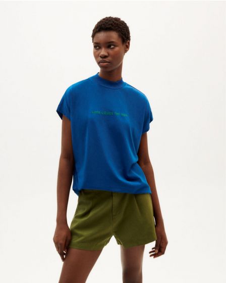 T-Shirt THINKING MU Heres Comes The Sun Klein Blue