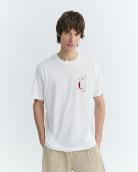 T-Shirt THINKING MU Zach White