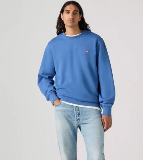Sweater LEVI`S® Original Housemark Dutch Blue French Terry