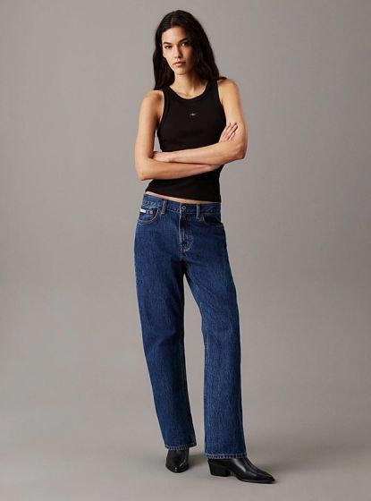 Top CALVIN KLEIN Tanktop Ck Black