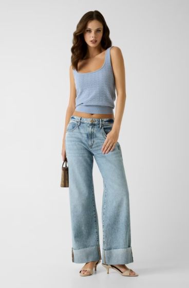 Top GUESS Nina Nimbusblue