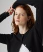 Weste LEVI´S® Rundhals-Cardigan Anthracite Night