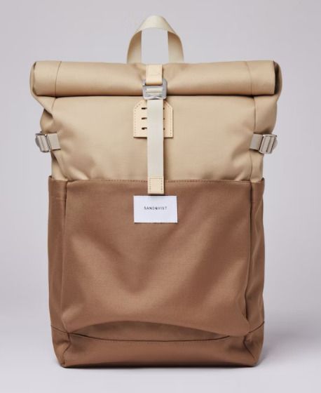 Rucksack SANDQVIST Ilon Multi Brown Beige