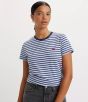 T-Shirt LEVI`S® Das Perfekte Tea Stripe Brunnera Blue