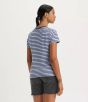 T-Shirt LEVI`S® Das Perfekte Tea Stripe Brunnera Blue
