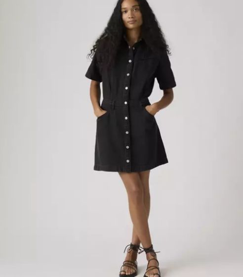 Jeanskleid LEVI´S® Logan Westernkleid Capturing Moments