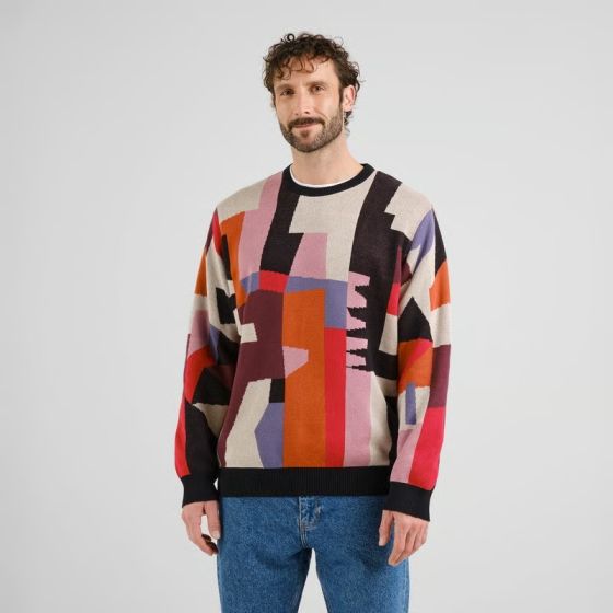 Pullover DEDICATED Mora Abstract Chaos Multi Color