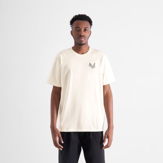 T-Shirt DEDICATED Stockholm Cheers Off-White