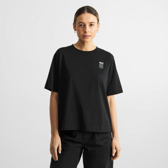 T-Shirt DEDICATED Vadstena Thistle EMB Black