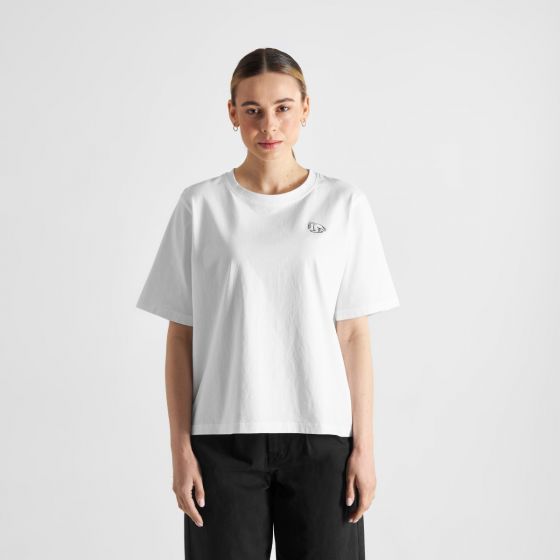 T-Shirt DEDICATED Vadstena Cat Pose White