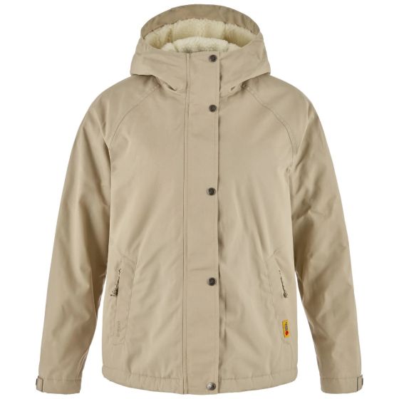 Jacke FJÄLLRÄVEN Vardag G-1000 Pile Fossil Woman