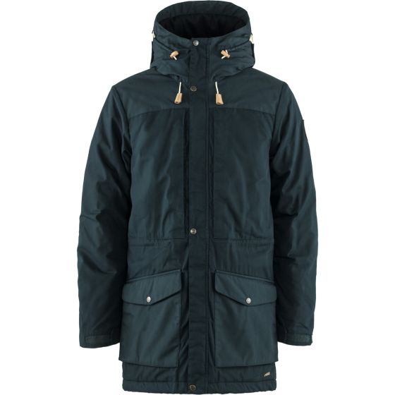 Parka FJÄLLRÄVEN Singi Wool Padded M Dark Navy